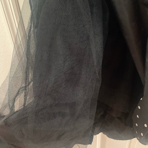 Strapless black/white Pantagis dress Jr size 9/10 prom/dance/party dress - Picture 4 of 6